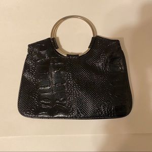 NWOT Pleather Snake Print Bag